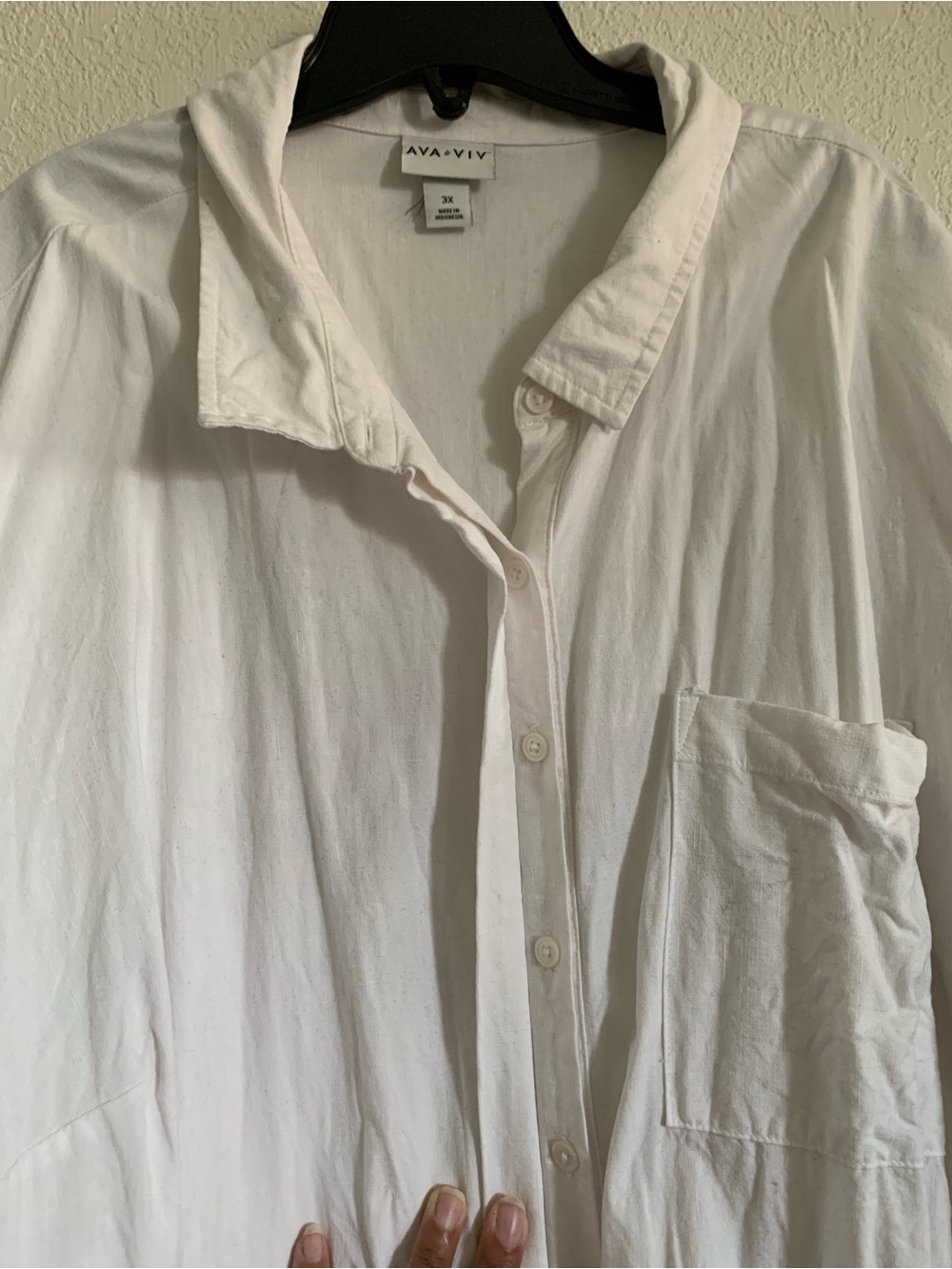 Ava & Viv White Short-Sleeve Tie-Waist Romper Coverup - Picture 5 of 11